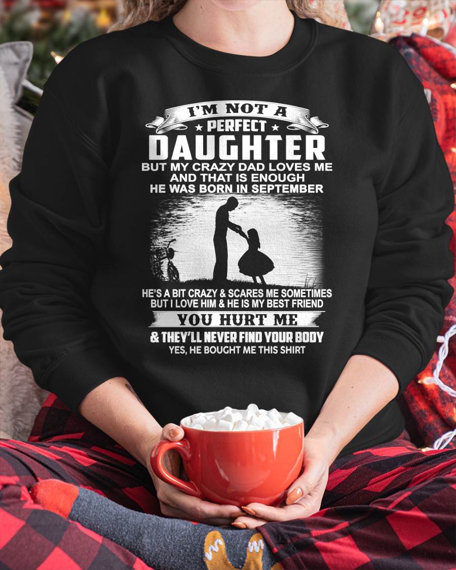 DAD BORN IN SEPTEMBER AND DAUGHTER BEST FRIENDS - FROM DAD - TLEE09 (SKU2605-166-09)