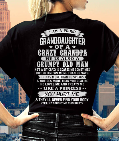 MY CRAZY GRANDPA LOVES ME - FROM GRANDPA - TLEE00 (SKU2606-313-00)