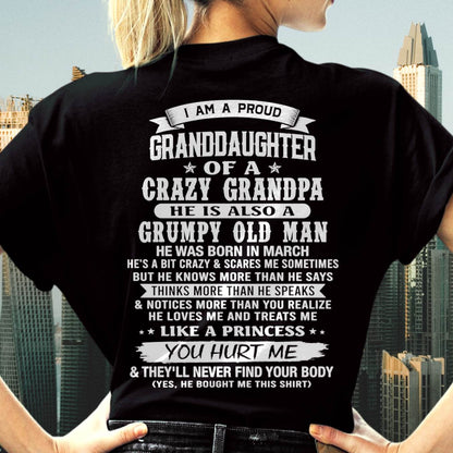 MARCH - MY CRAZY GRANDPA LOVES ME - FROM GRANDPA - TLEE03 (SKU2606-313-03)