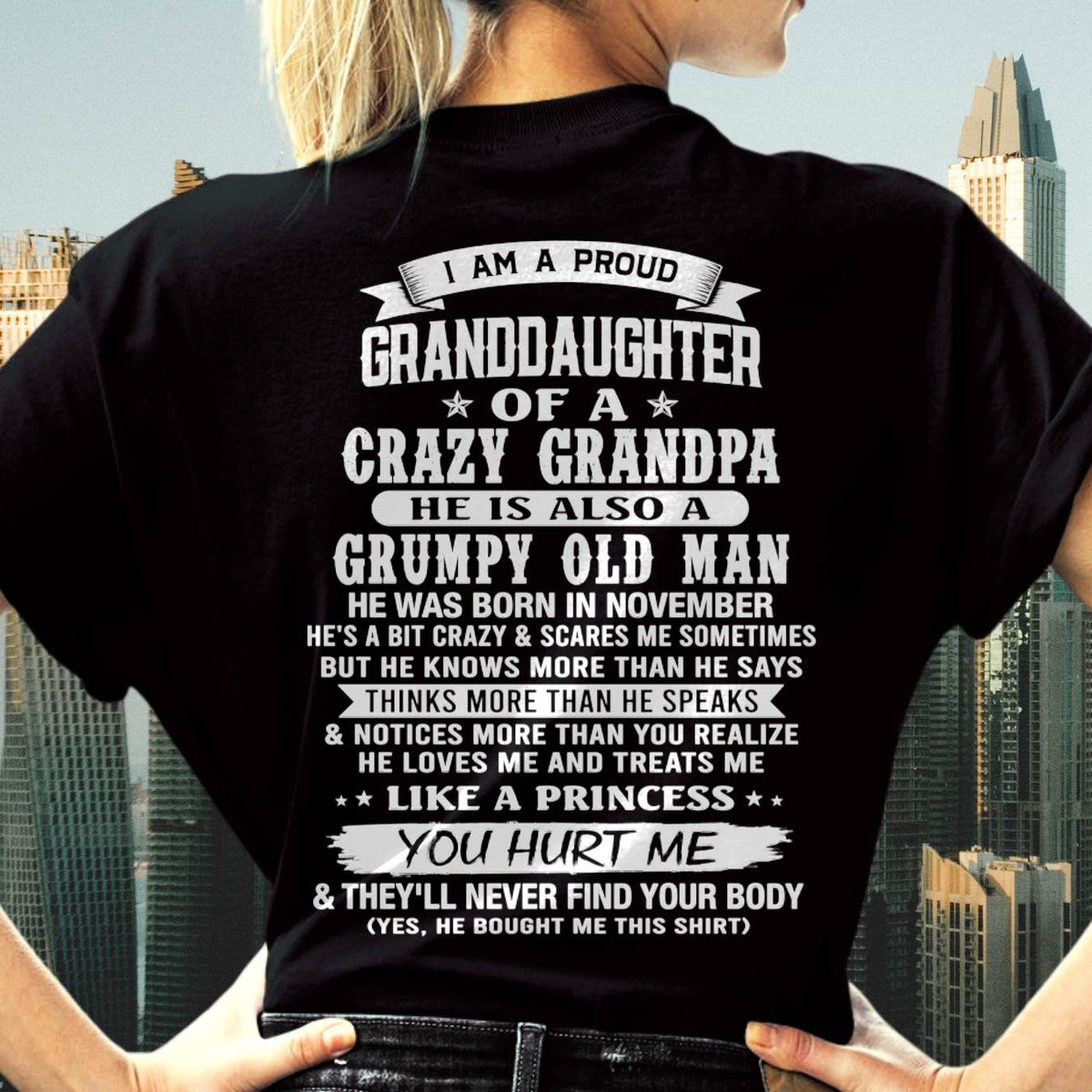 NOVEMBER - MY CRAZY GRANDPA LOVES ME - FROM GRANDPA - TLEE11 (SKU2606-313-11)