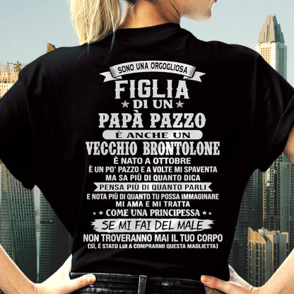 OTTOBRE  / FIGLIA DI UN PAPÀ PAZZO - REGALO DA PAPÀ  - TLEE10 (SKU2606-155-10)