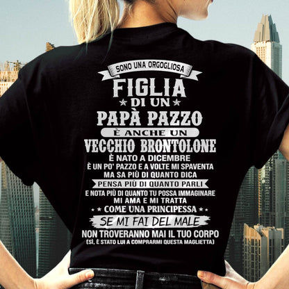 DICEMBRE  / FIGLIA DI UN PAPÀ PAZZO - REGALO DA PAPÀ  - TLEE12 (SKU2606-155-12)