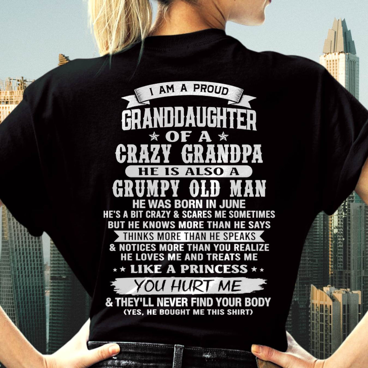 JUNE - MY CRAZY GRANDPA LOVES ME - FROM GRANDPA - TLEE06 (SKU2606-313-06)