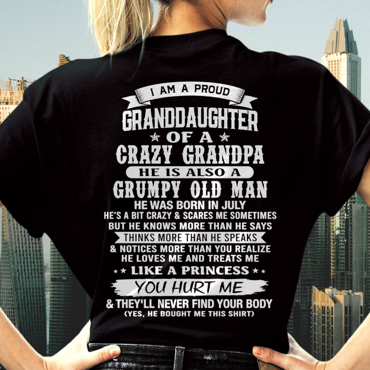 JULY - MY CRAZY GRANDPA LOVES ME - FROM GRANDPA - TLEE07 (SKU2606-313-07)