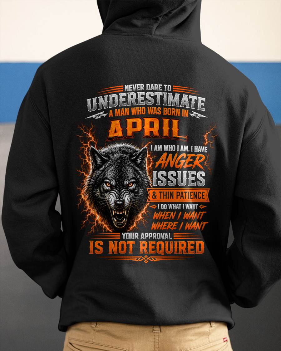 APRIL MAN I DO WHAT I WANT SHIRT - FOR MAN - TLEE04 (SKU2608-244-04)