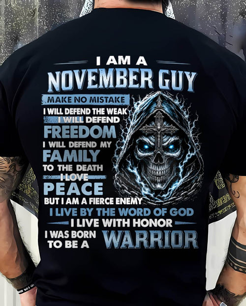 NOVEMBER GUY – NEVER BACK DOWN - FOR MAN - TLEE11 (SKU2607-271-11)