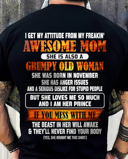 NOVEMBER - MESS WITH ME, MEET MY AWESOME MOM - FROM MOM - TLEE11 (SKU2606-142-11)
