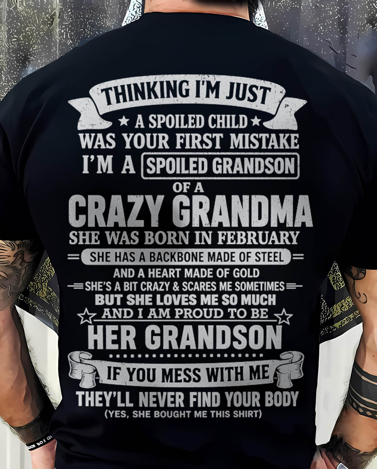 FEBRUARY - GRANDMA’S PROTECTION MODE: ON - FROM GRANDMA - TLEE02 (SKU2607-06-02)