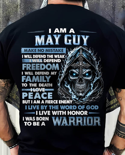 MAY GUY – NEVER BACK DOWN - FOR MAN - TLEE05 (SKU2607-271-05)