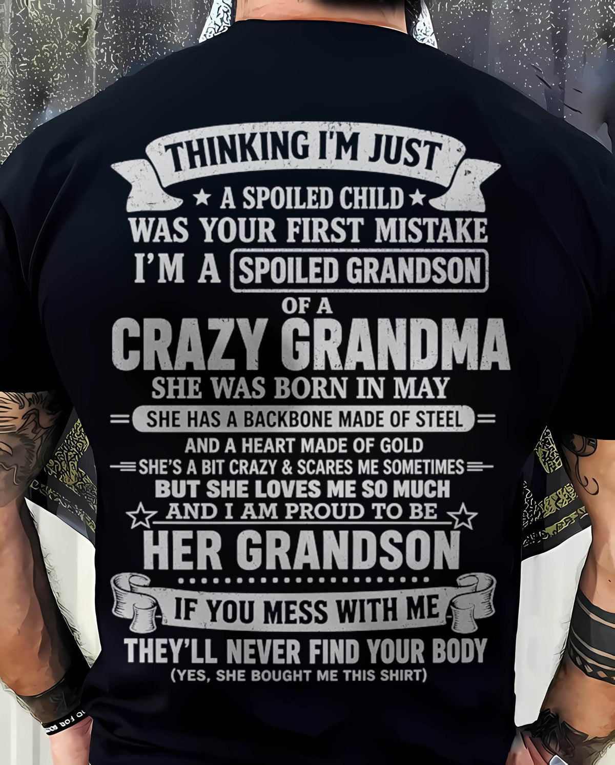 MAY - GRANDMA’S PROTECTION MODE: ON - FROM GRANDMA - TLEE05 (SKU2607-06-05)