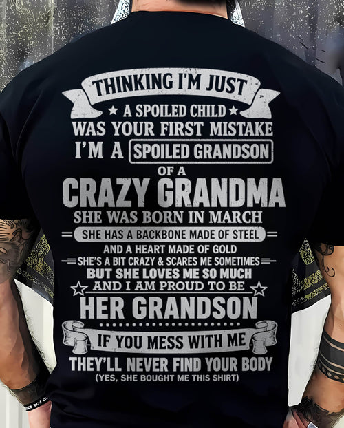 MARCH - GRANDMA’S PROTECTION MODE: ON - FROM GRANDMA - TLEE03 (SKU2607-06-03)