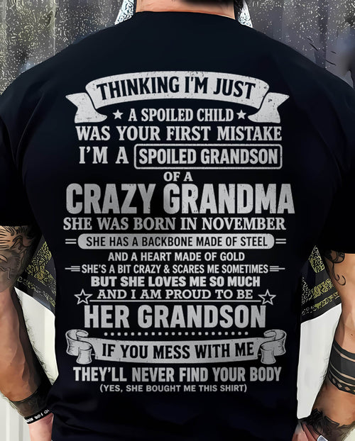 NOVEMBER - GRANDMA’S PROTECTION MODE: ON - FROM GRANDMA - TLEE11 (SKU2607-06-11)