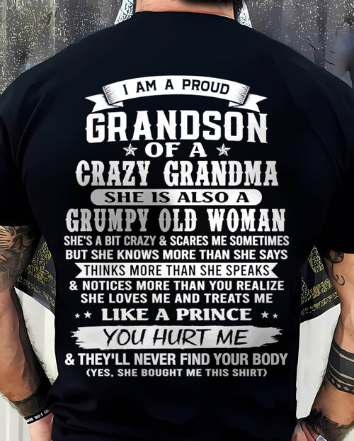 GRANDSON OF A CRAZY GRANDMA - FROM GRANDMA - TLEE00 (SKU2606-274-00)