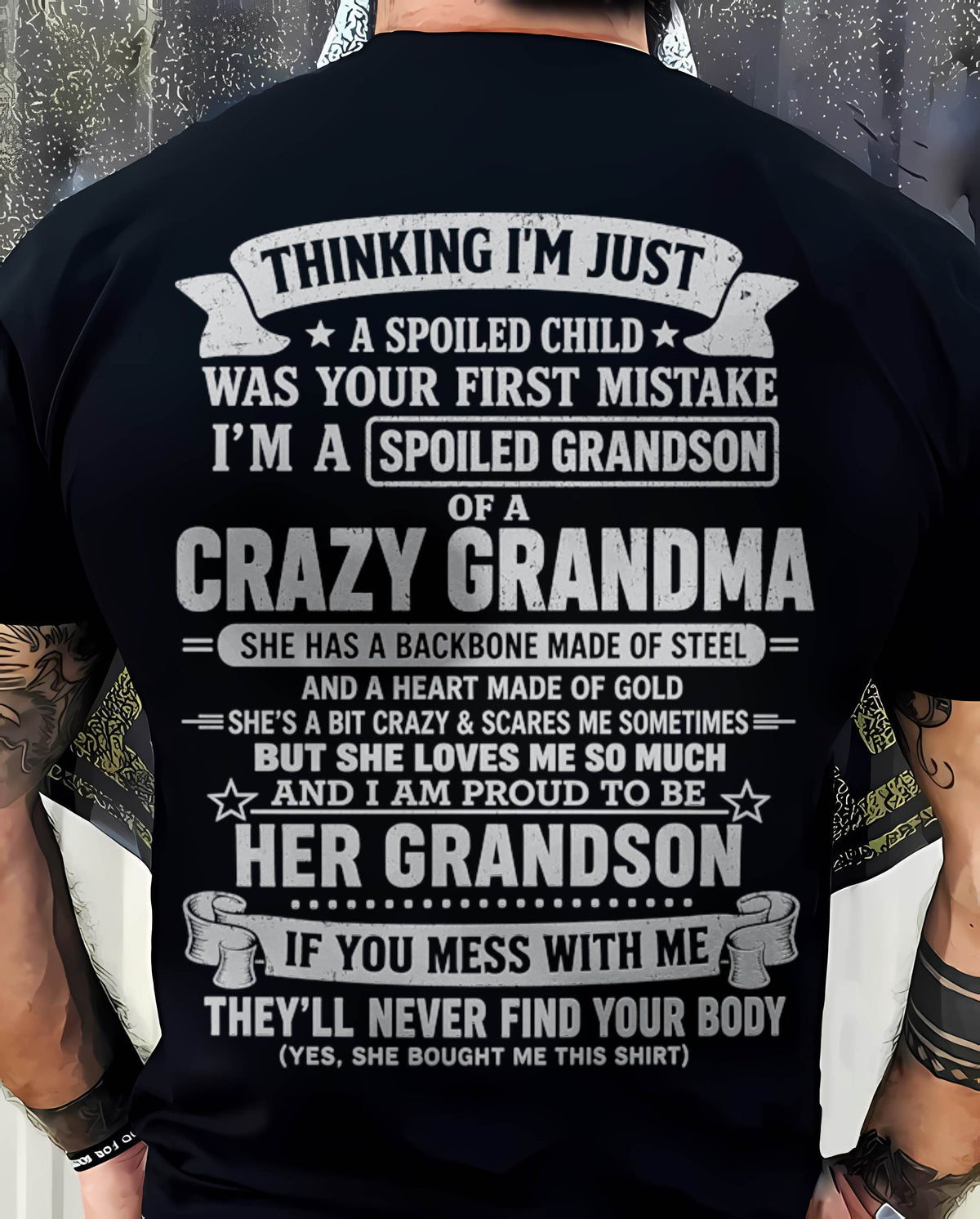 GRANDMA’S PROTECTION MODE: ON - FROM GRANDMA - TLEE00 (SKU2607-06-00)