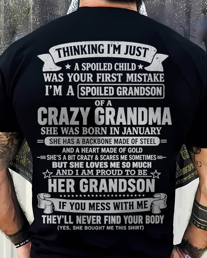 JANUARY - GRANDMA’S PROTECTION MODE: ON - FROM GRANDMA - TLEE01 (SKU2607-06-01)