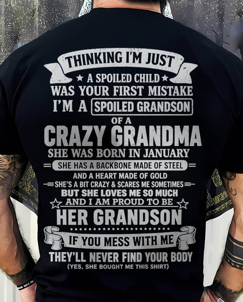 JANUARY - GRANDMA’S PROTECTION MODE: ON - FROM GRANDMA - TLEE01 (SKU2607-06-01)