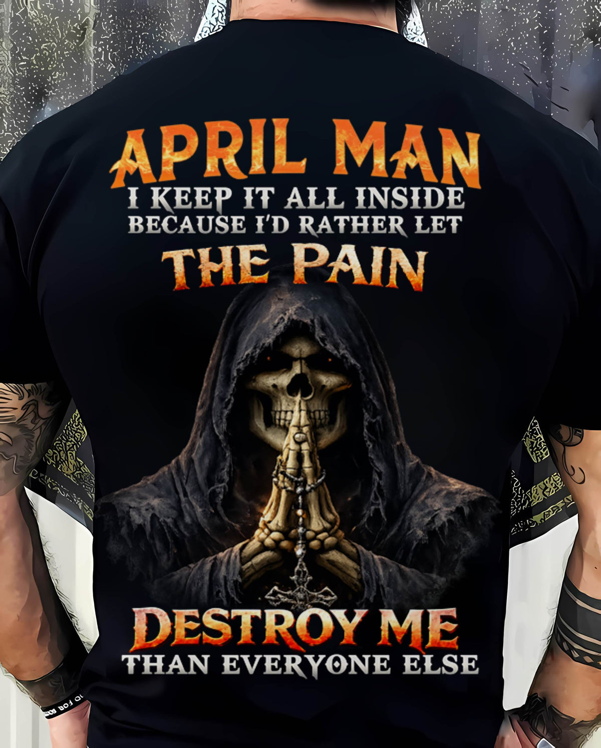 APRIL MAN THE PAIN DESTROYS ME - FOR MAN - TLEE04 (SKU2606-116-04)