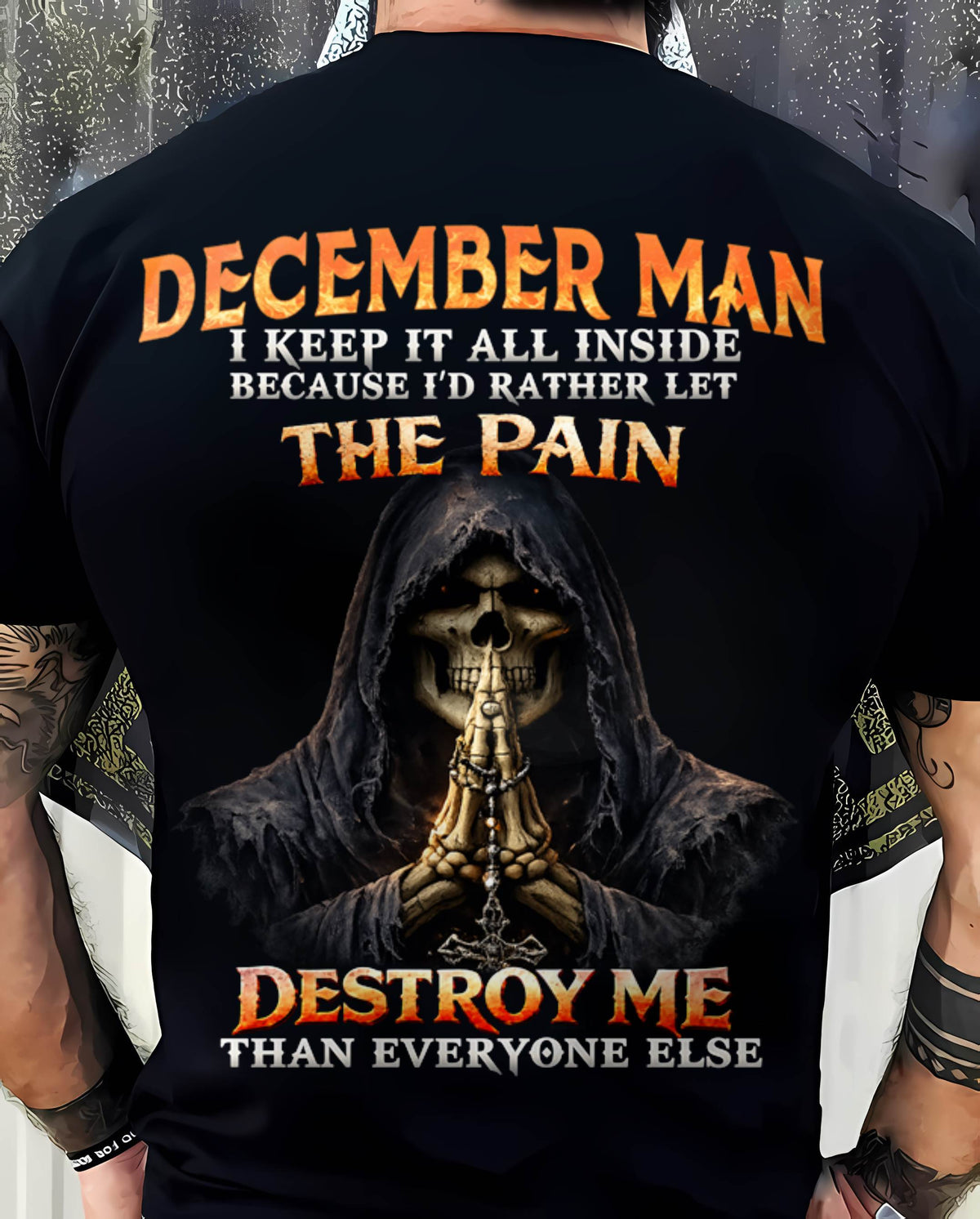 DECEMBER MAN THE PAIN DESTROYS ME - FOR MAN - TLEE12 (SKU2606-116-12)
