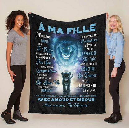Cadeau Spécial Pour Ma Fille Couverture – De Maman (SKU26B-01129)