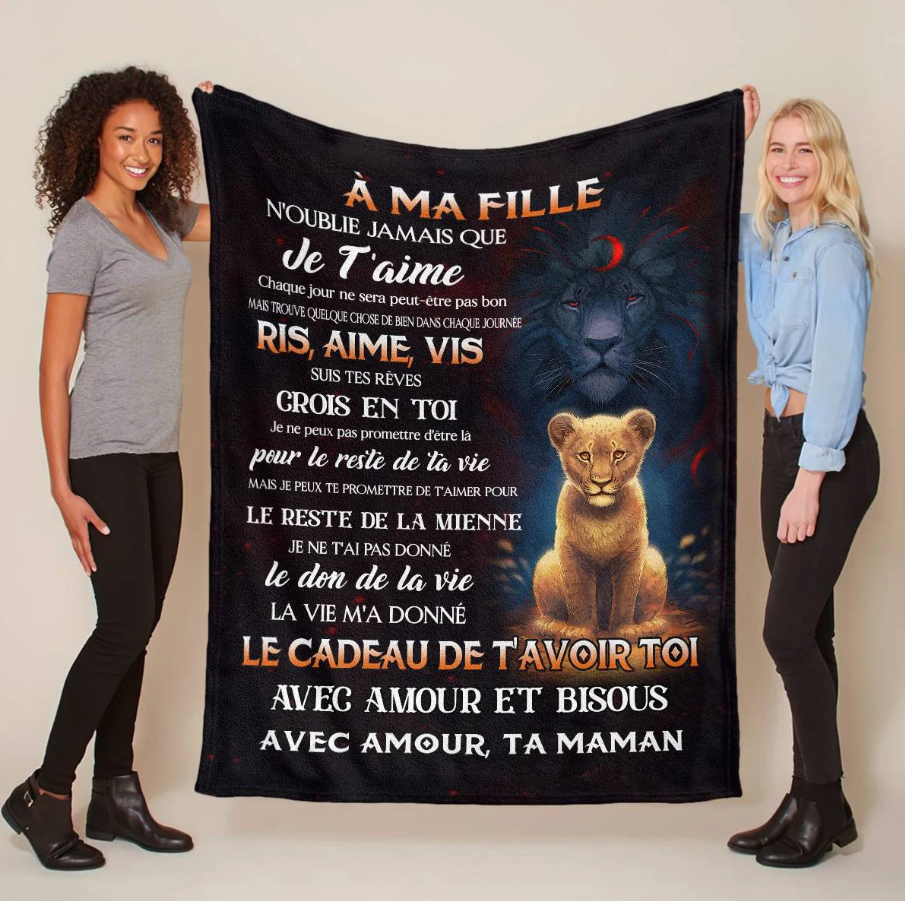 Cadeau Spécial Pour Ma Fille Couverture – De Maman
