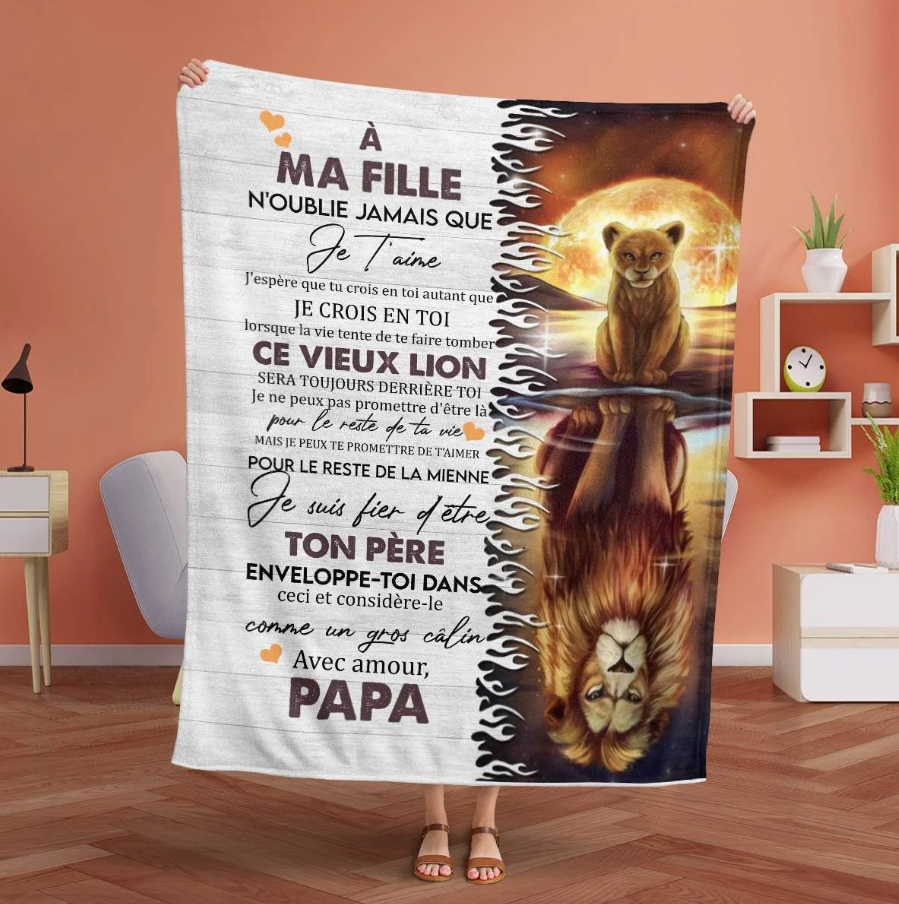 Cadeau Spécial Pour Ta Fille Couverture - De Papa