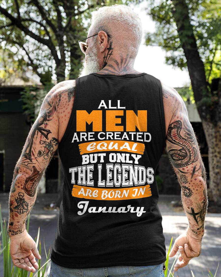 JANUARY MEN ARE BUILT DIFFERENT - FOR MAN - TLEE01 (SKU2604-236-01)
