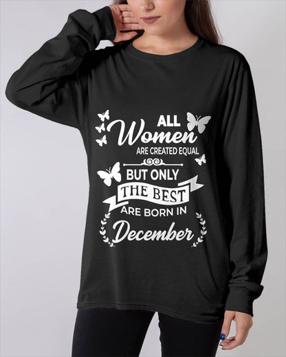 DECEMBER WOMEN ARE THE BEST - FOR WOMEN - TLEE12 (SKU2604-07-12)