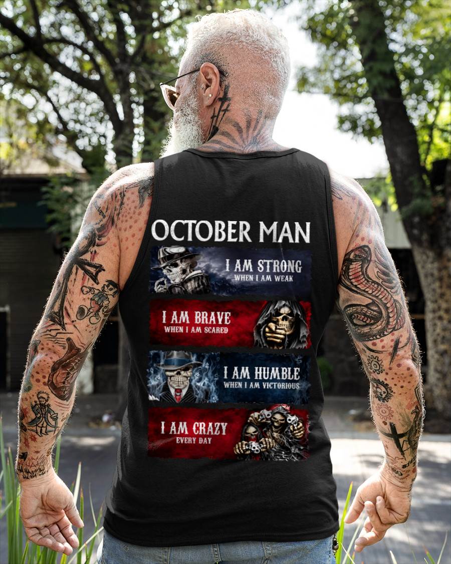 OCTOBER MAN SKULL - FOR MAN - TLEE10 (SKU2607-304-10)