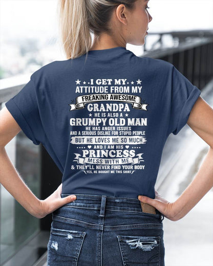MY GRUMPY OLD GRANDPA LOVES ME FUNNY - FROM GRANDPA - TLEE00 (SKU2609-10-00)