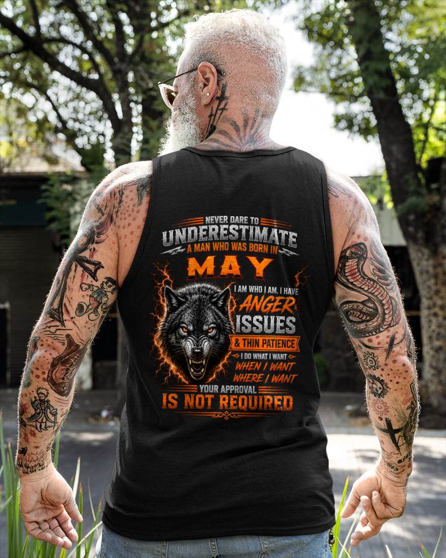 MAY MAN I DO WHAT I WANT SHIRT - FOR MAN - TLEE05 (SKU2608-244-05)