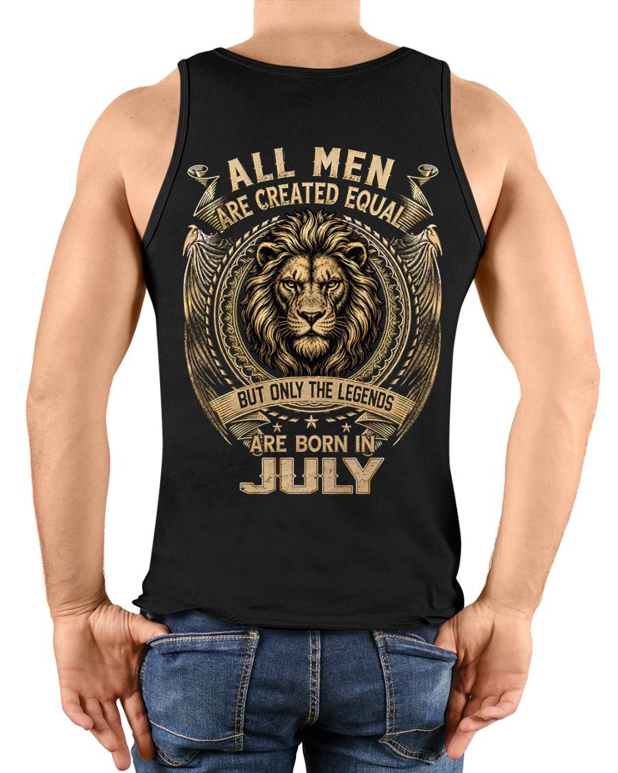 JULY BORN LEGEND SHIRT – LION KING - FOR MAN - TLEE07 (SKU2606-177-07)