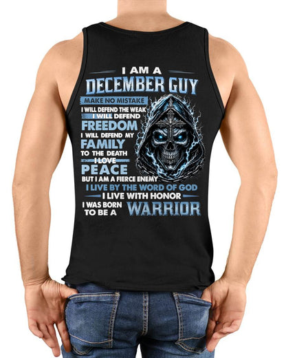 DECEMBER GUY – NEVER BACK DOWN - FOR MAN - TLEE12 (SKU2607-271-12)