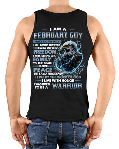 FEBRUARY GUY – DEFENDER OF FREEDOM - FOR MAN - TLEE02 (SKU2607-272-02)