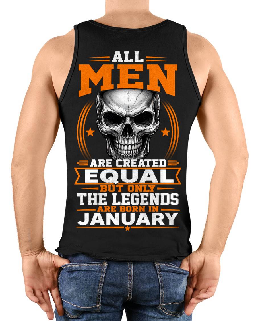 JANUARY BORN – NOT JUST MEN, BUT LEGENDS - FOR MAN - TLEE01 (SKU2604-310-01)