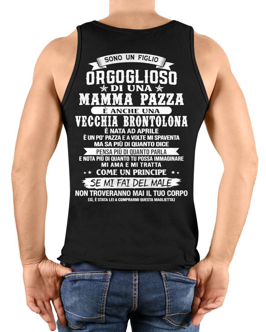 APRILE / FIGLIO DI UNA MAMMA PAZZA - REGALO DA MAMMA  - TLEE04 (SKU2606-204-04)