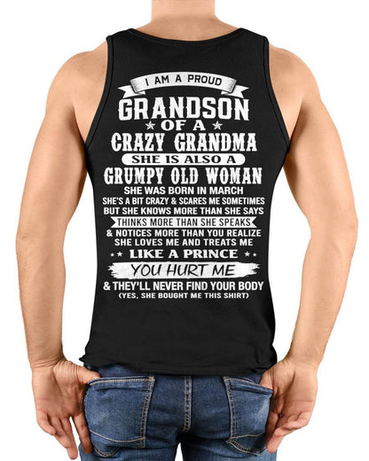 MARCH - GRANDSON OF A CRAZY GRANDMA - FROM GRANDMA - TLEE03 (SKU2606-274-03)