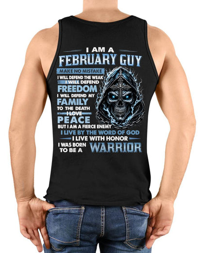 FEBRUARY GUY – NEVER BACK DOWN - FOR MAN - TLEE02 (SKU2607-271-02)