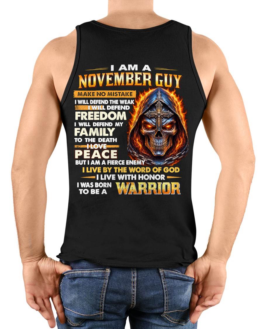 NOVEMBER – DEFENDER OF FAMILY AND FREEDOM - FOR MAN - TLEE11 (SKU2605-46-11)