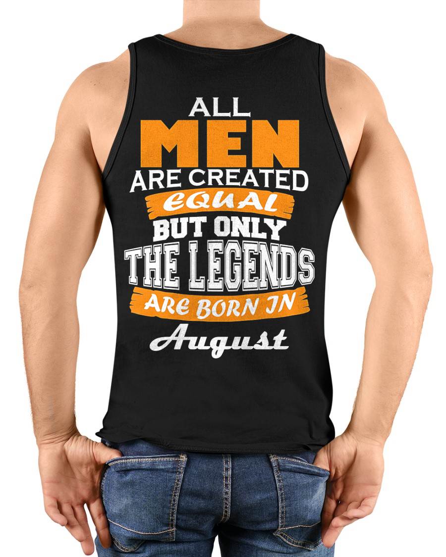AUGUST MEN ARE BUILT DIFFERENT - FOR MAN - TLEE08 (SKU2604-236-08)