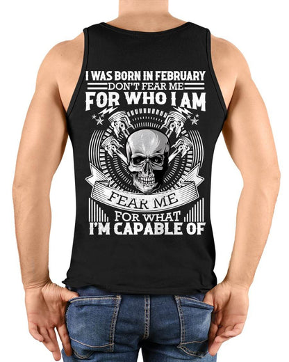 FEBRUARY – DON’T FEAR ME FOR WHO I AM, FEAR ME FOR WHAT I’M CAPABLE OF - FOR MAN - TLEE02 (SKU2604-199-02)