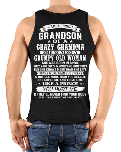APRIL - GRANDSON OF A CRAZY GRANDMA - FROM GRANDMA - TLEE04 (SKU2606-274-04)