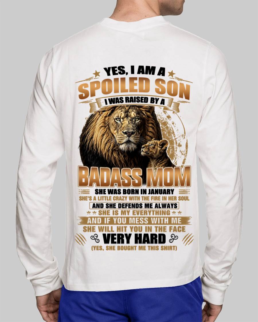 JANUARY MOM GIFT FOR SON SHIRT - FROM MOM - TLEE01 (SKU2605-404-01)