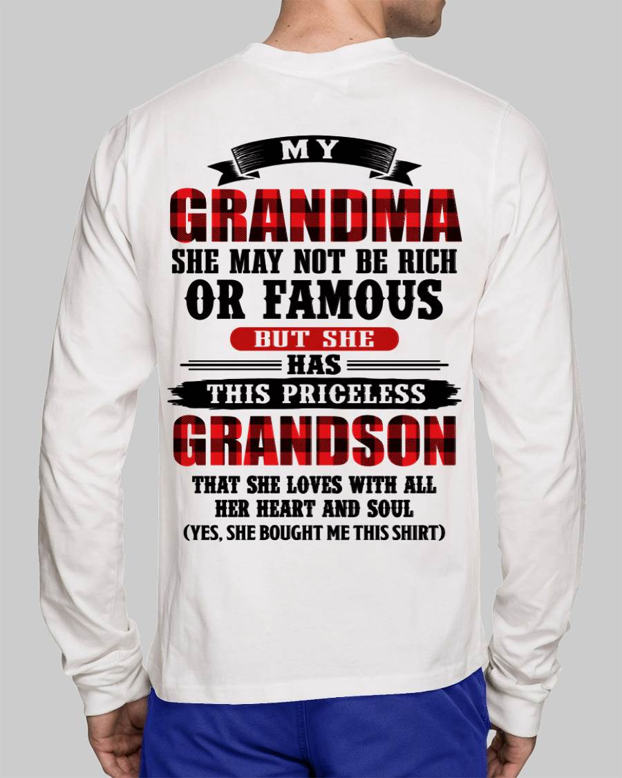 HER PRICELESS GRANDSON - FROM GRANDMA - TLEE00 (SKU2606-337-00)