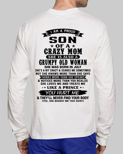 JULY - MY MOM IS CRAZY BUT SHE LOVES ME - FROM MOM - TLEE07 (SKU2606-354-07)
