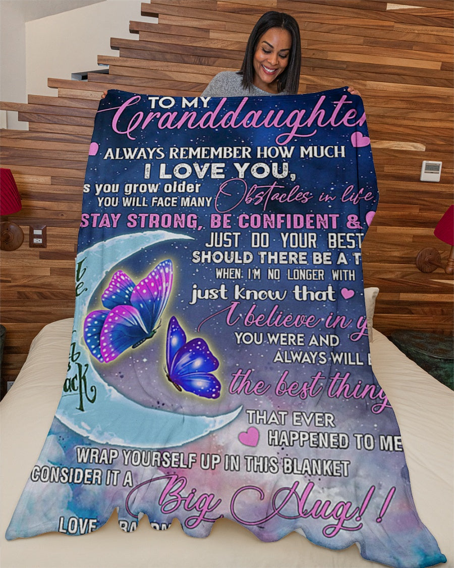 Special Gift For Your Granddaughter Blanket - From Grandma