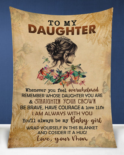 Special Gift For Your Daughter Blanket - From Mom