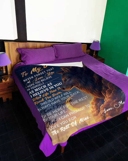 Special Gift For Your Daughter Blanket - From Mom