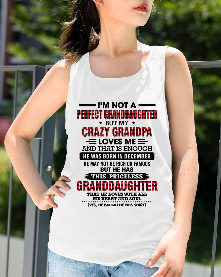 DECEMBER - PRICELESS GRANDDAUGHTER - FROM GRANDPA - TLEE12 (SKU2608-446-12)