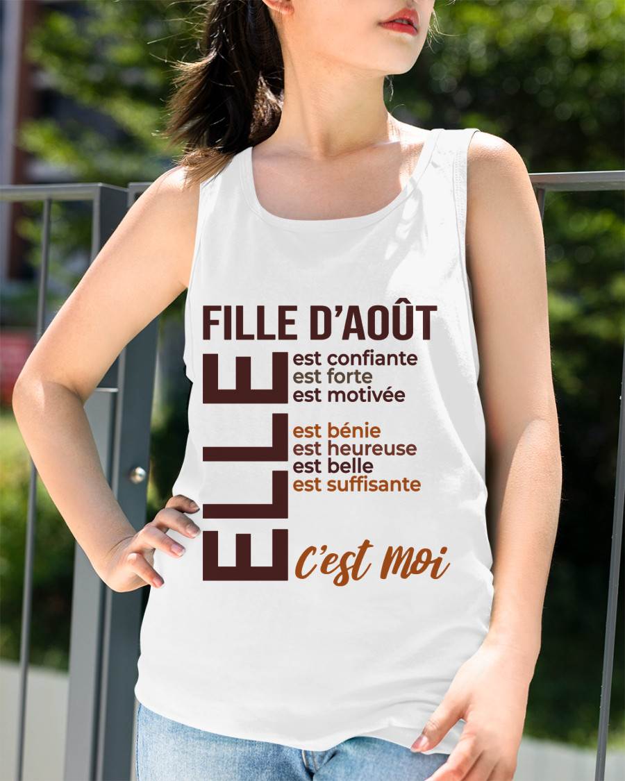 JE SUIS UNE FILLE D’AOÛT - fma TLEE08 (SKU2605-192-08)