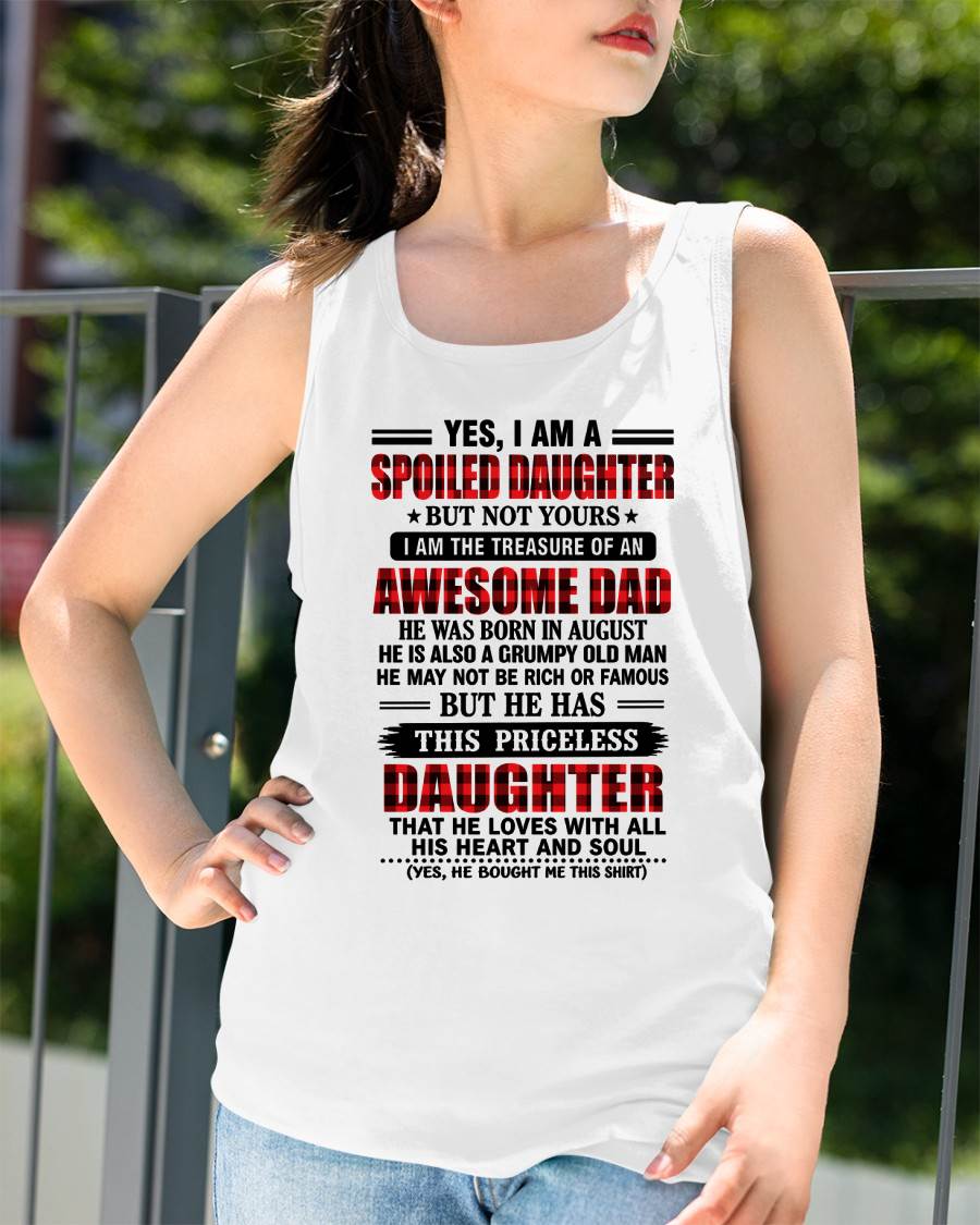 AUGUST - DAD’S SPOILED DAUGHTER - FROM DAD - TLEE08 (SKU2609-31-08)
